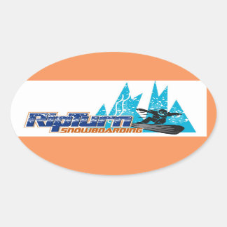RipTurn Snowboarden Sticker