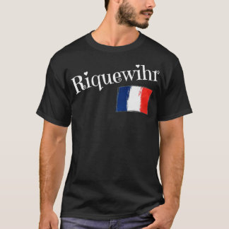Riquewihr France Flag French City of Riquewihr T-shirt