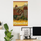 Riquewihr Poster (Thuiskantoor)