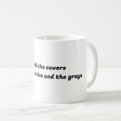 Rire alors que nous grandissons vieille Mug (Devant droit)