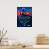 RIRE, AMOUR, VIVRE - À MON FILS - MOM POSTER (Cuisine)