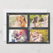 Rire complètement la carte de Noël faite sur (Dos)