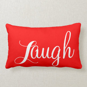 Rire - coussin décoratif