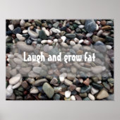 Rire et cultiver la graisse affiche de motivation (Devant)