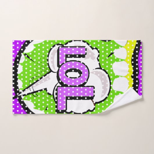 Rire fort (Serviette à main)