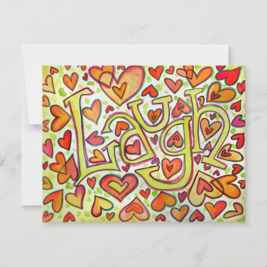 Rire Invitation (Devant)