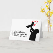 Rire Loud Fils Amusants 21e, 30e carte d'anniversa (Fleur jaune)