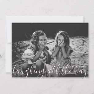 Rire tout le chemin superposer Carte photo complet