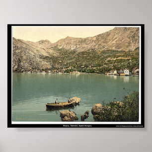 Risano, Dalmatia, Oostenrijk-Hongarije Poster