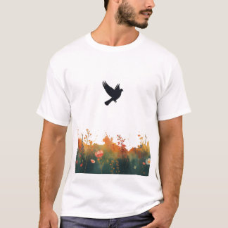 Rise Above War – Peace Dove Grafische T-shirt
