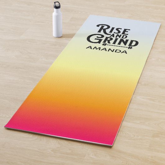 Rise and Grind Weight Training and Yogamat (In situ)