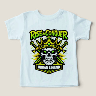 Rise & Conquer Urban Legend T-shirt 👑💀🔥