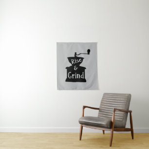Rise en Grind Coffee Wandkleed