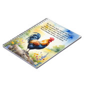 Rise en Shine Rooster Notitieboek (Linkerzijde)