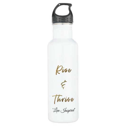 Rise en Thrive Thermal Water Fles (Voorkant)
