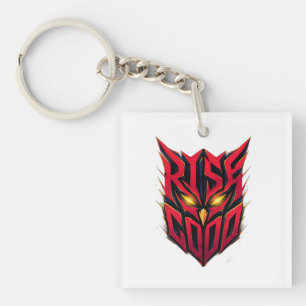 Rise God Uil Masker T-Shirt Sleutelhanger