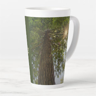 RISE Inspirerend Foto van een Sequoia Tree Latte Mok