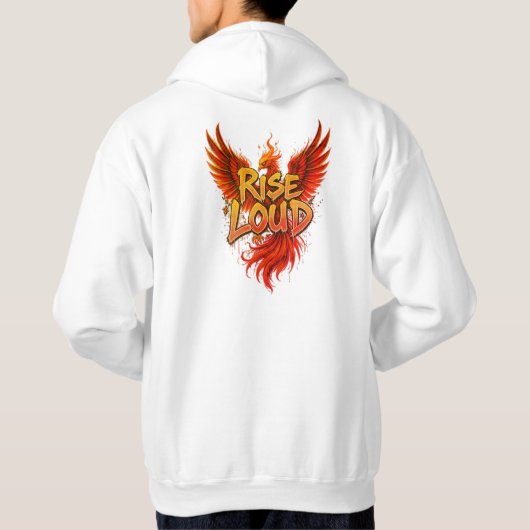 Rise Loud - Graffiti Phoenix Streetwear Sweat - sh (Dos)