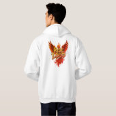 Rise Loud - Graffiti Phoenix Streetwear Sweat - sh (Dos entier)