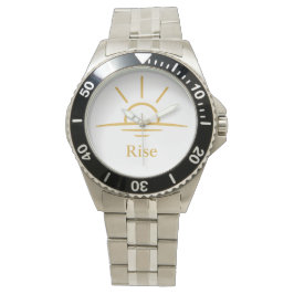 Rise — Minimalist Sunrise Horloge