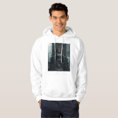 Rise of the AI Empress: Sci Fi Cyberpunk Art Hoodie (Voorkant volledig)