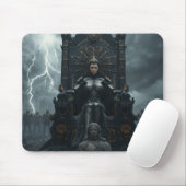 Rise of the AI Empress: Sci fi Cyberpunk Pad Muismat (Met muis)