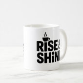 Rise & Shine Coffee Mok (Voorkant rechts)