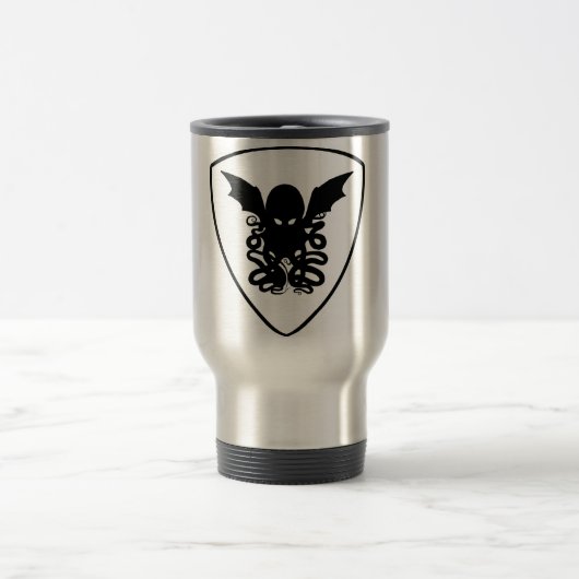 Rise & Shine Cthulhu - Travel Mug Reisbeker (Center)