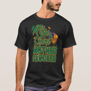 Rise & Shine Moeder Kip Funny Kip Liefde Haan T-shirt