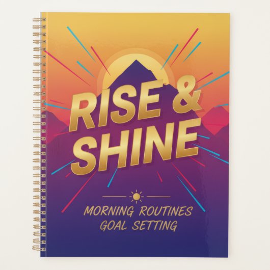 Rise & Shine Planner (Devant)