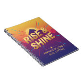 Rise & Shine Planner Notitieboek (Rechterzijde)