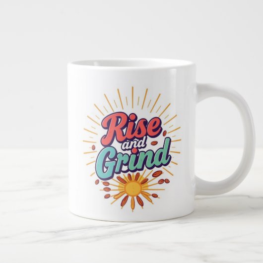 Rise - tasse à café géante (Droite)