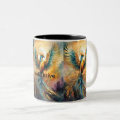 Rise & Thrive : Phoenix Mug coloré (Devant droit)