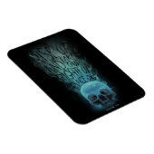 "Rise Up" Skull & Smoke Graphic Magneet (Rechterzijde)