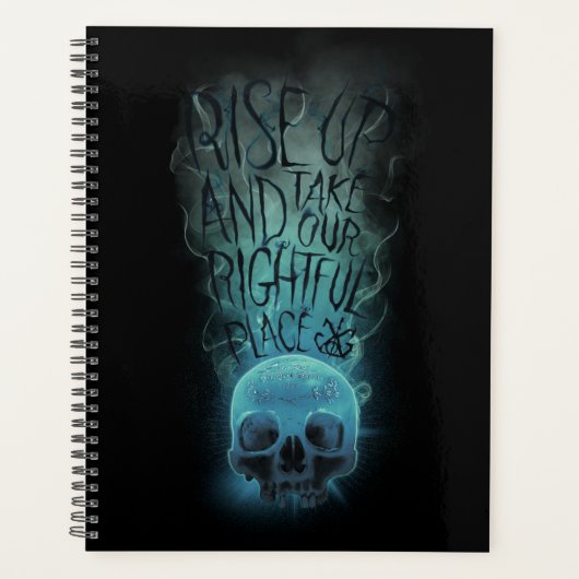 "Rise Up" Skull & Smoke Graphic Planner (Voorkant)