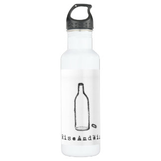 #RiseAndWine Water Bottle Waterfles