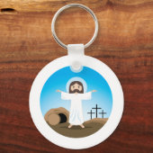 Risen Christus Sleutelhanger (Voorkant)