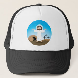 Risen Christus Trucker Pet