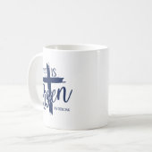 Risen Cross Coffee Mug (Devant gauche)