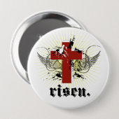 risen ronde button 4,0 cm (Voorkant /achterkant)