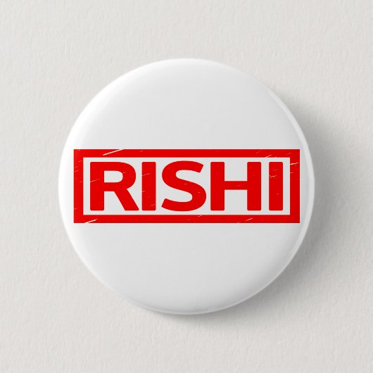 Rishi Stamp Ronde Button 5,7 Cm (Voorkant)