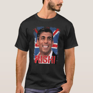 Rishi Sunak Britse premier van Conservativ T-shirt