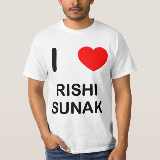 Rishi Sunak - Rishi Dishy T-shirt (Voorkant)