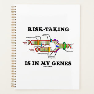 Risicogebruik is in mijn DNA-replicatie-Humor van Planner