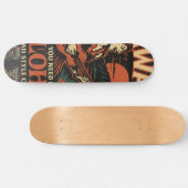 "Rising ALOHA" Debut Album Skateboard (Horizontaal)