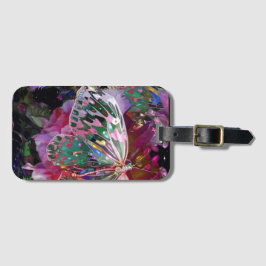 Rising Dawn Butterfly Bagagelabel