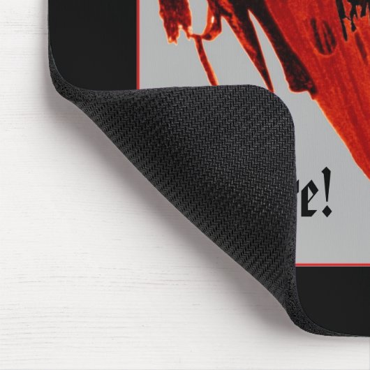 "Rising Devil" Mousepad Muismat (Hoek)