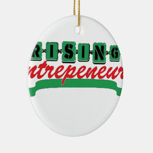 RISING ENTREPRENEUR KERAMISCH ORNAMENT (Rechts)