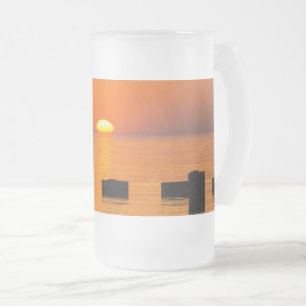 Rising Oranje Frosted Mok