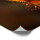 Rising Phoenix Bird Poster (Hoek)